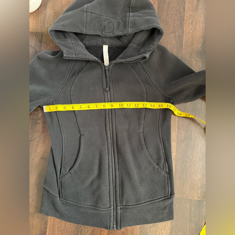 Lululemon Black Scuba Full Zip Up - Picture 5 of 10